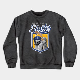 The Slumbering Sloths (Hockey Team) Crewneck Sweatshirt